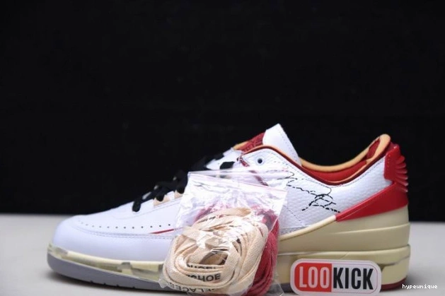 HYPE Red DJ4375-106 White 2 SP Retro Jordan Off-White Low 0728